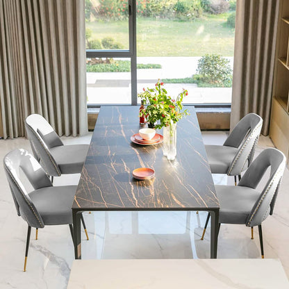 Set of 2: Modern Dining Chairs - A-1 Thread Vault