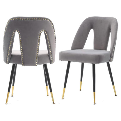 Set of 2: Modern Dining Chairs - A-1 Thread Vault