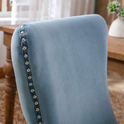 Set of 2: Upholstered Dining Chairs - A-1 Thread Vault