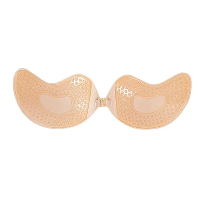 Sexy Invisible Bras Women's Push Up Silicone Mango Bra Without Straps Self Adhesive Seamless Strapless Front Closure Lingerie - A-1 Thread Vault