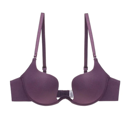 Sexy Invisible Seamless U-Back Bra | Push-Up Adhesive Silicone Cover for Wedding Dress,Backless Dress, Smooth Strapless Bralette - A-1 Thread Vault