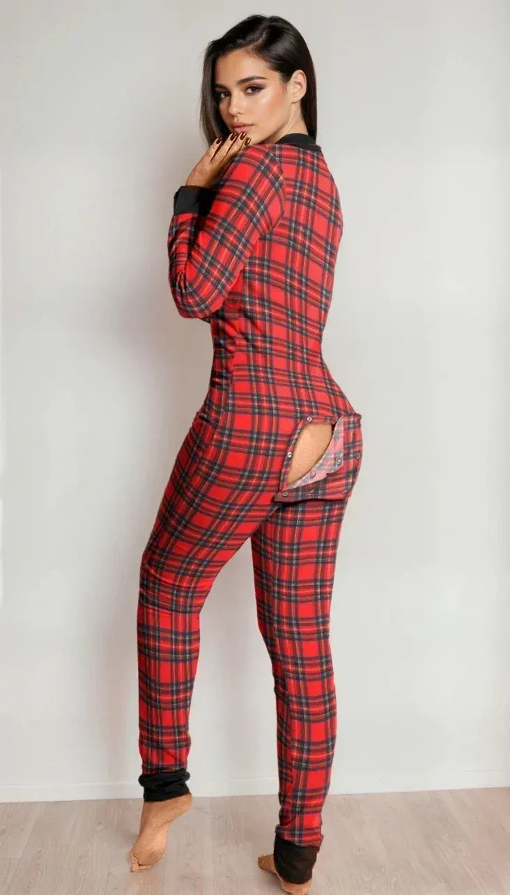 Sexy Open Back Long Johns - A-1 Thread Vault
