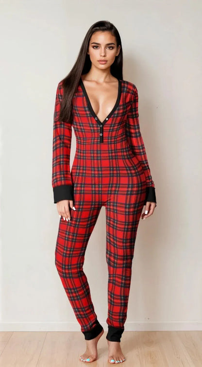 Sexy Open Back Long Johns - A-1 Thread Vault