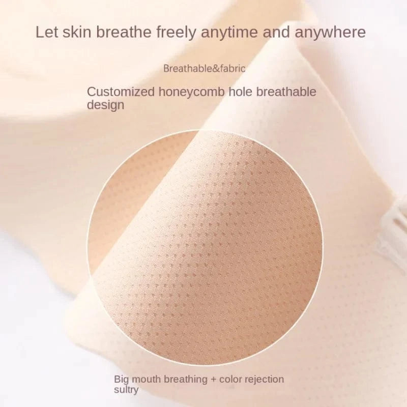 Sexy Push Up Bra Corset Wireless One-Piece Breathable Underwear Gathered Uphold Bra Set for Women Lingerie Seamless Bralette - A-1 Thread Vault