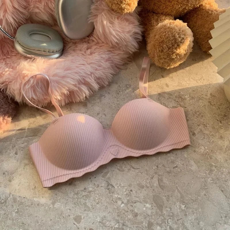 Sexy Push-Up Bras For Women Non-wire Bralette Soft Female Padded Underwear Seamless Bras Invisible Small Chest Bra S-XL - A-1 Thread Vault
