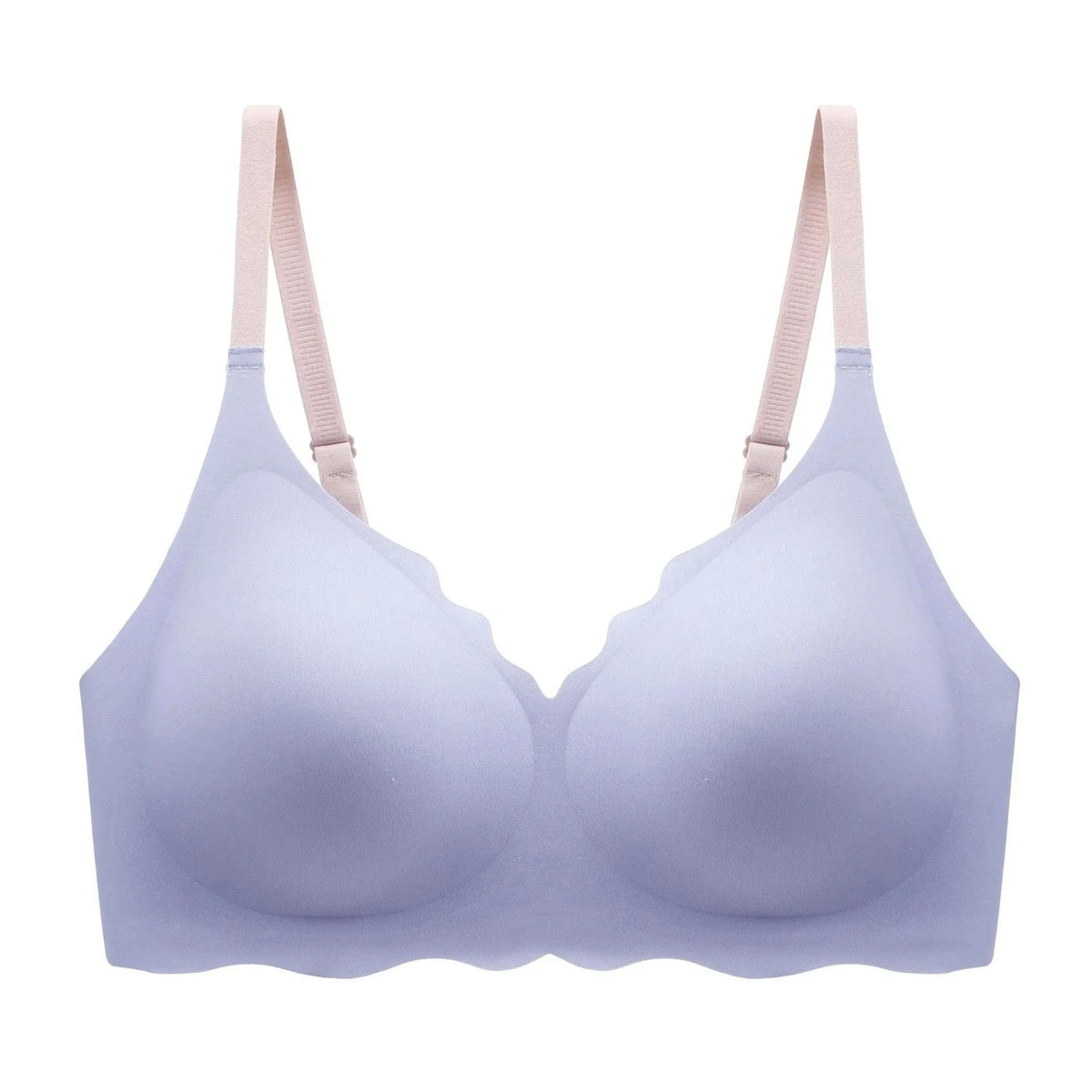 Sexy Seamless Breathable Underwear Women's No Wires Gathering Beautiful Back Sports Breast Reducing Sleeping Bra for Women - A-1 Thread Vault