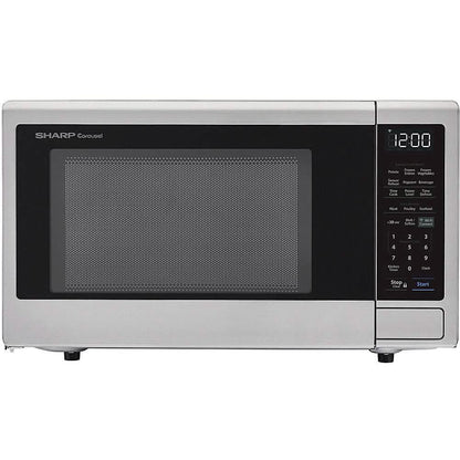 Sharp 1.4-Cu. Ft. Countertop Microwave with Alexa-Enabled Controls - A-1 Thread Vault