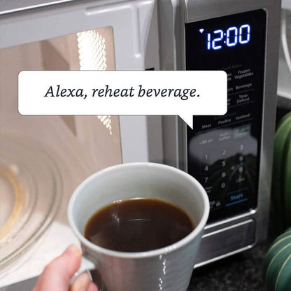 Sharp 1.4-Cu. Ft. Countertop Microwave with Alexa-Enabled Controls - A-1 Thread Vault