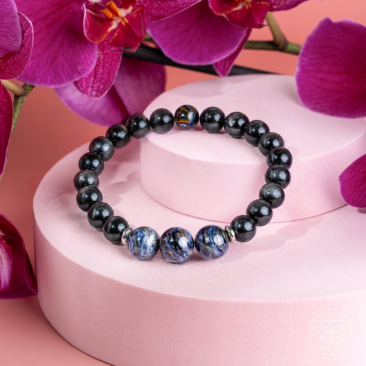 Shattered, Then Whole: Ultra-Rare Namibian Pietersite Bracelet - A-1 Thread Vault