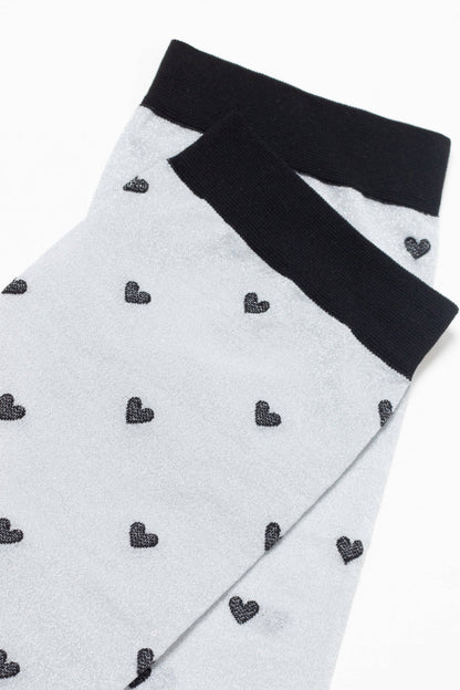 Shimmering Socks Conte Fantasy - "Hearts" Designs - A-1 Thread Vault