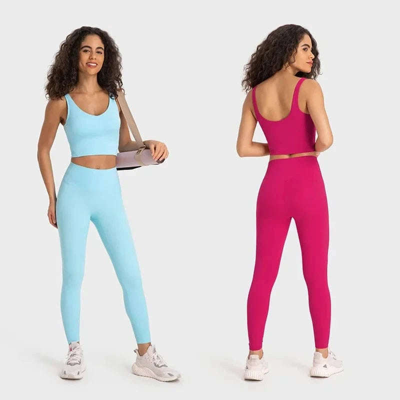 SHINBENE Women's V-neck Slimming Fitness Long-sleeve Padded Short-sleeve Sports Bra Yoga Bra Classic Athletic Tank Top - A-1 Thread Vault