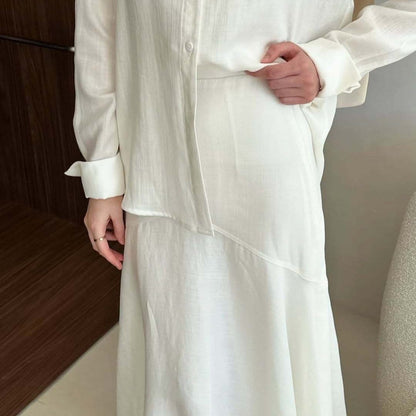 Shirt & Tiered Skirt Set(MS259) - A-1 Thread Vault