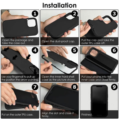 Shockproof Phone Case for iPhone - A-1 Thread Vault