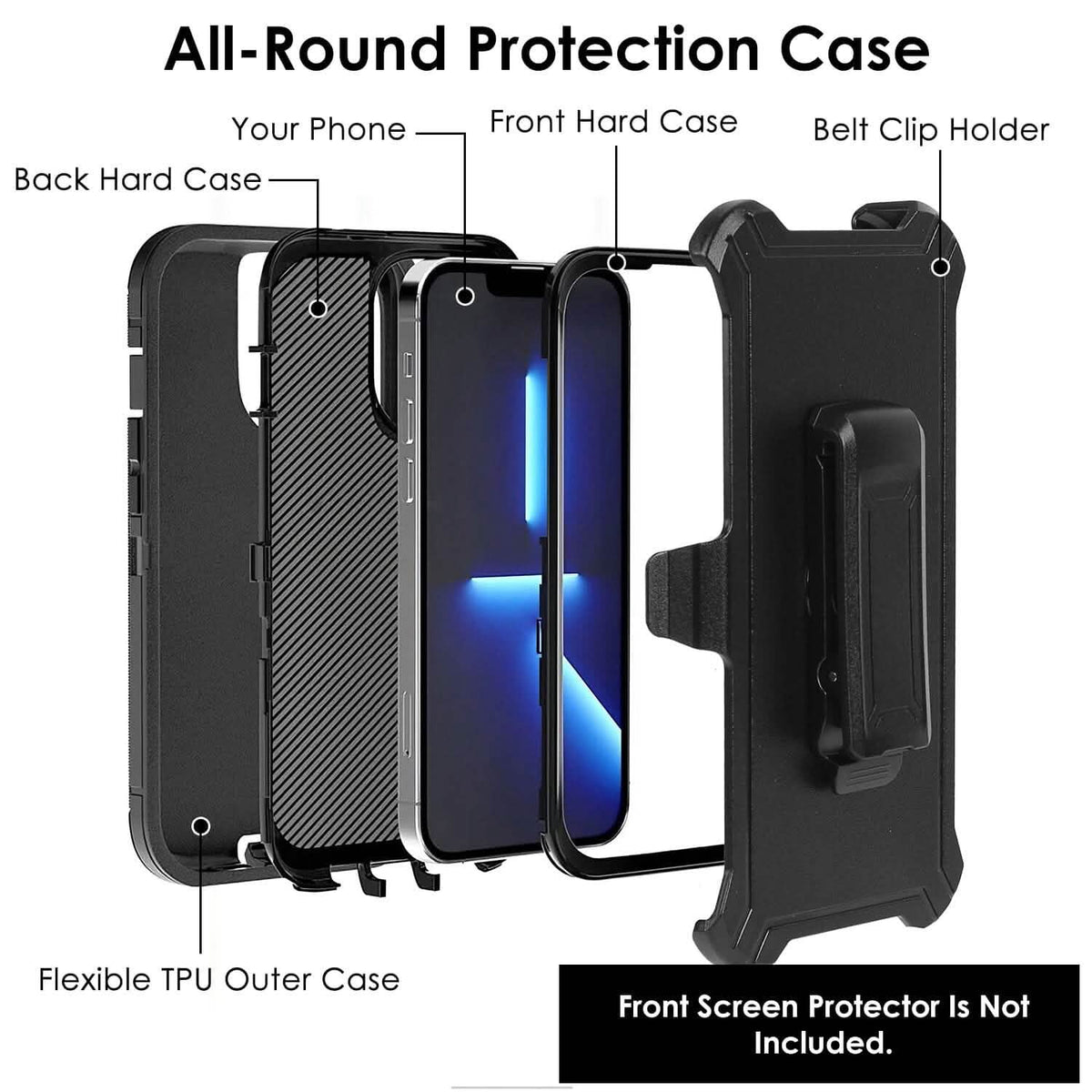 Shockproof Phone Case for iPhone - A-1 Thread Vault