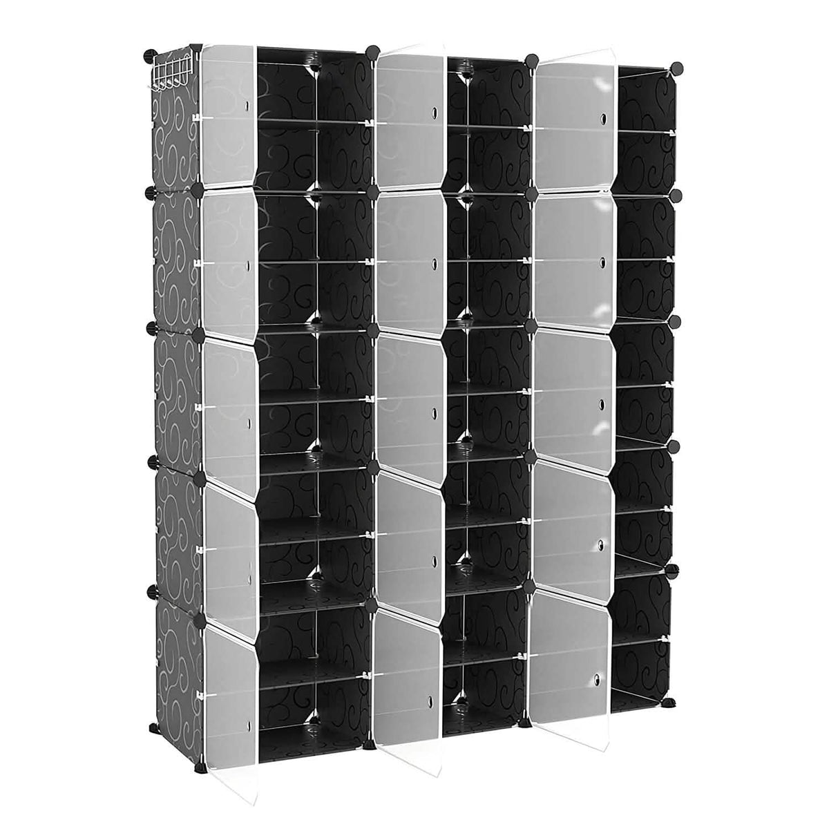 Shoe Rack Organizer with Transparent Doors - A-1 Thread Vault