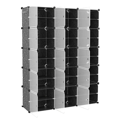 Shoe Rack Organizer with Transparent Doors - A-1 Thread Vault