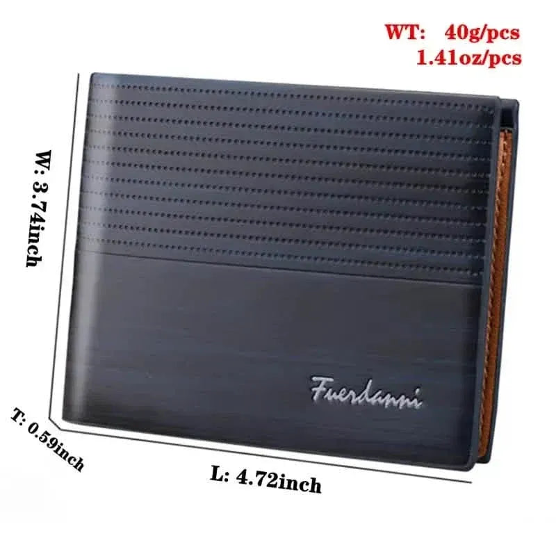 Short Wallet Multifunction Vintage Credit Card Holders - A-1 Thread Vault