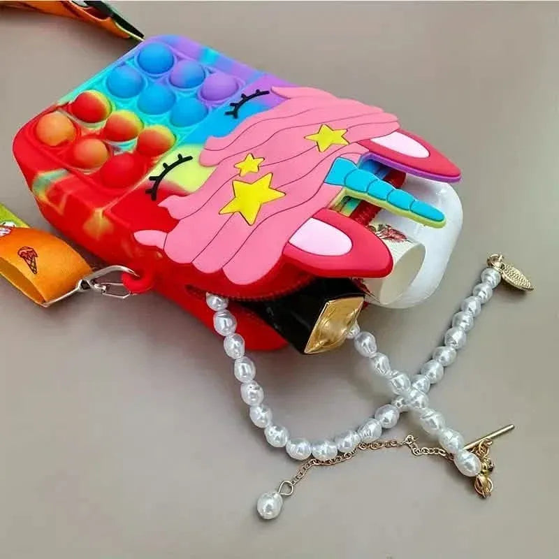 Shoulder Bag Fidget Toys Pop Fidget Backpack Toy - A-1 Thread Vault