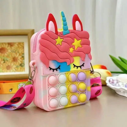 Shoulder Bag Fidget Toys Pop Fidget Backpack Toy - A-1 Thread Vault