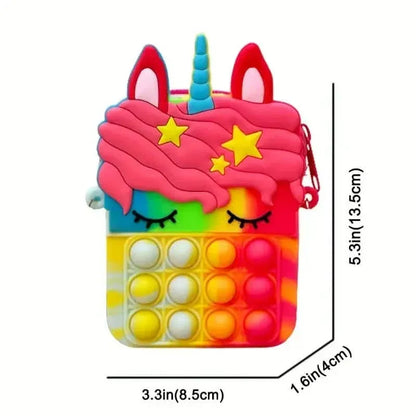 Shoulder Bag Fidget Toys Pop Fidget Backpack Toy - A-1 Thread Vault