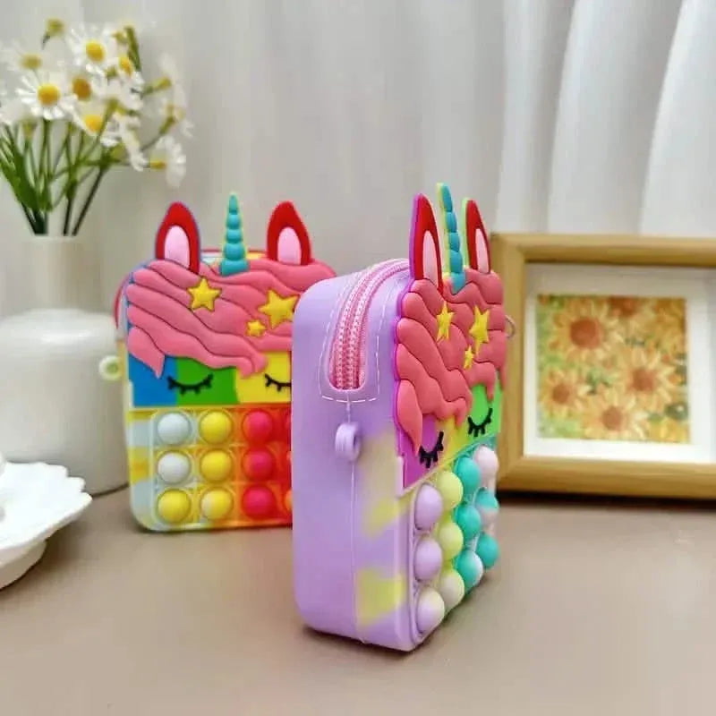 Shoulder Bag Fidget Toys Pop Fidget Backpack Toy - A-1 Thread Vault