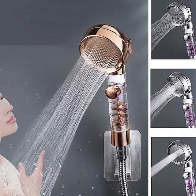 Shower Head High Pressure 3-Function SPA Shower Head - A-1 Thread Vault