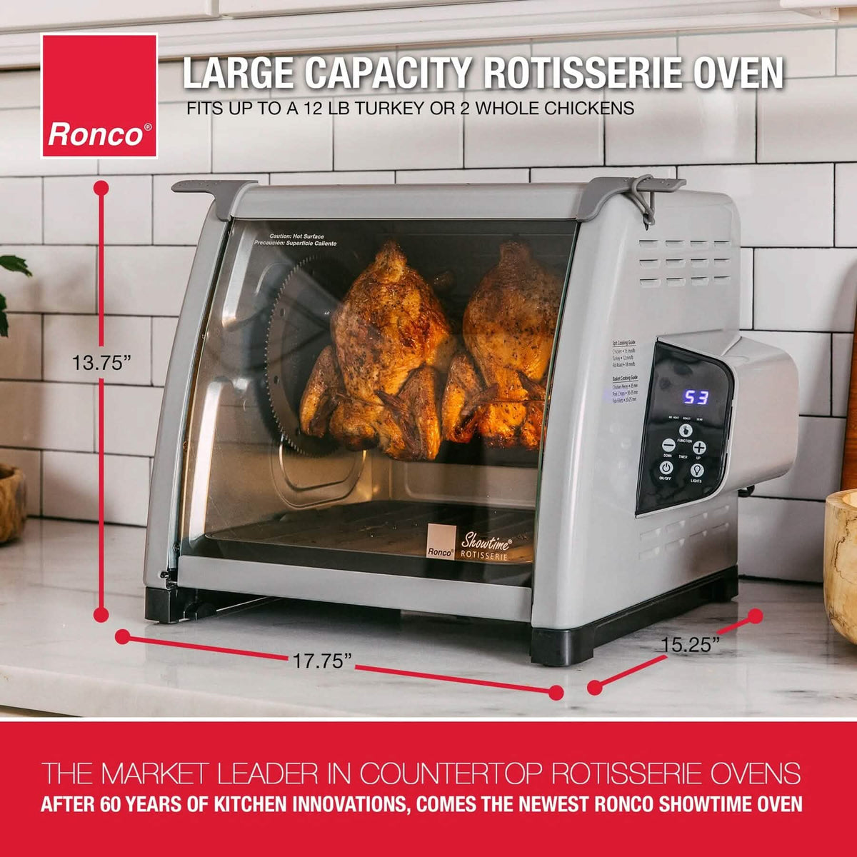 Showtime 6000 Platinum Rotisserie Oven - A-1 Thread Vault