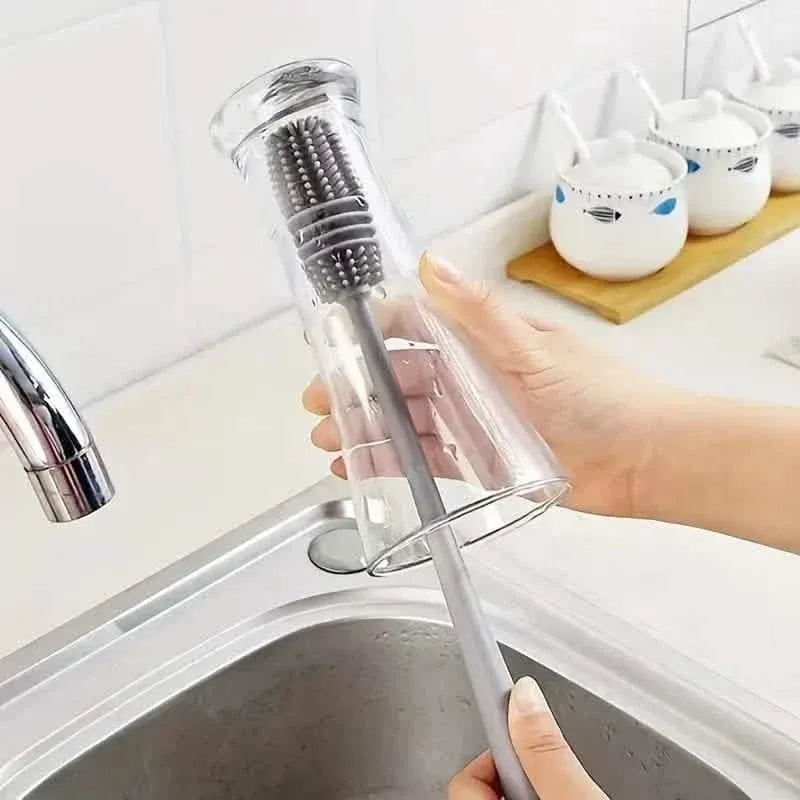 Silicone Cup Long Handle Household Brush - A-1 Thread Vault