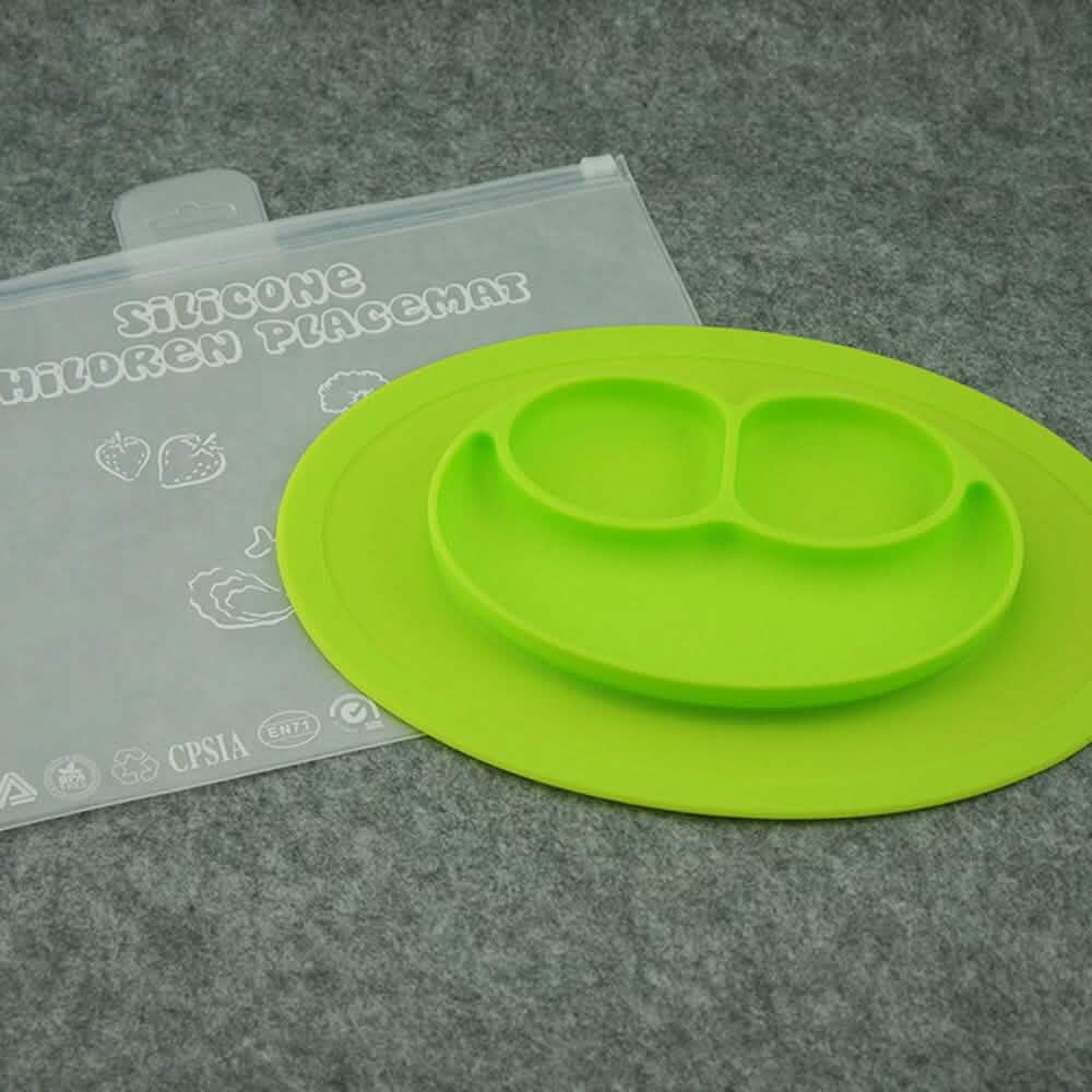 Silicone Feeding Placemat and 3-Section Plate - A-1 Thread Vault
