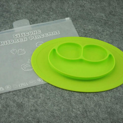 Silicone Feeding Placemat and 3-Section Plate - A-1 Thread Vault