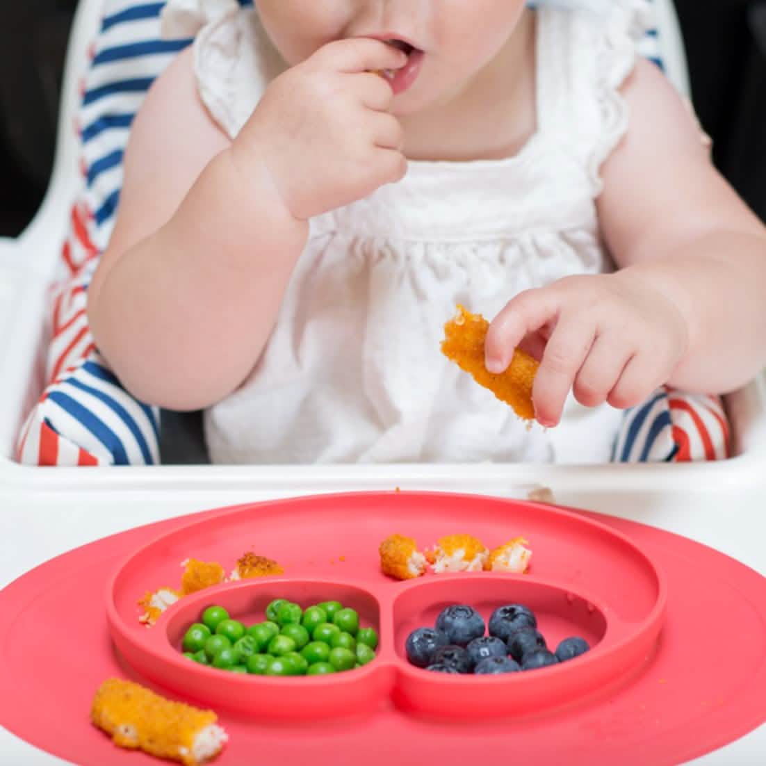 Silicone Feeding Placemat and 3-Section Plate - A-1 Thread Vault