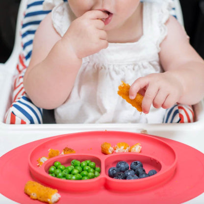 Silicone Feeding Placemat and 3-Section Plate - A-1 Thread Vault