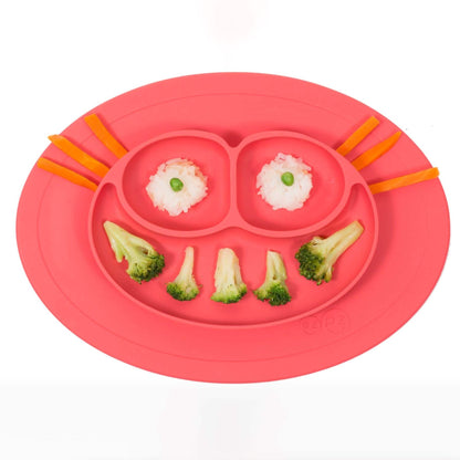 Silicone Feeding Placemat and 3-Section Plate - A-1 Thread Vault