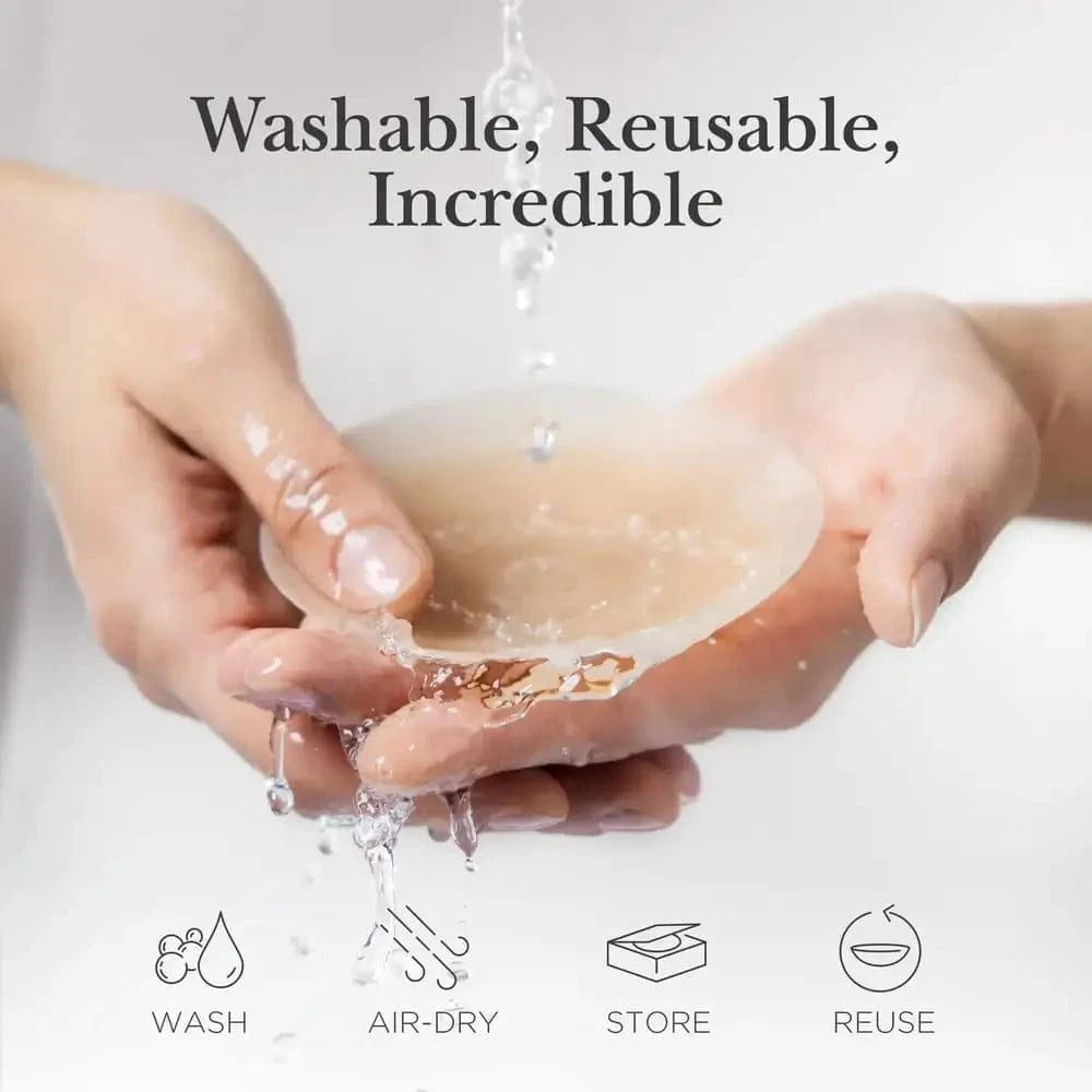 Silicone Nipple Cover Liners Adhesive Breast Boob Tape Invisible Chest Stickers For Women Sticky Bra Pads Intimate Accessories - A-1 Thread Vault