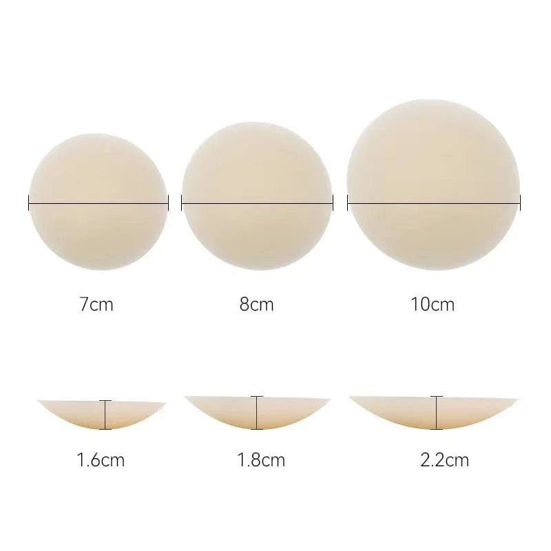 Silicone Nipple Cover Liners Adhesive Breast Boob Tape Invisible Chest Stickers For Women Sticky Bra Pads Intimate Accessories - A-1 Thread Vault
