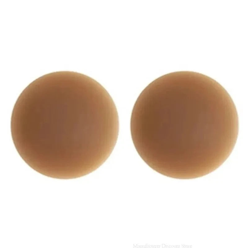 Silicone Nipple Cover Liners Adhesive Breast Boob Tape Invisible Chest Stickers For Women Sticky Bra Pads Intimate Accessories - A-1 Thread Vault