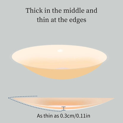 Silicone Nipple Cover Reusable Women Bra Sticker Breast Petal Strapless Lift up Bra Invisible Boob Pads Chest Pasties Intimates - A-1 Thread Vault