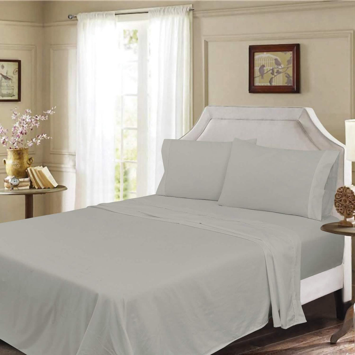 Silvadur Ultra Soft 300 Thread Count Cotton Sheet Set - A-1 Thread Vault