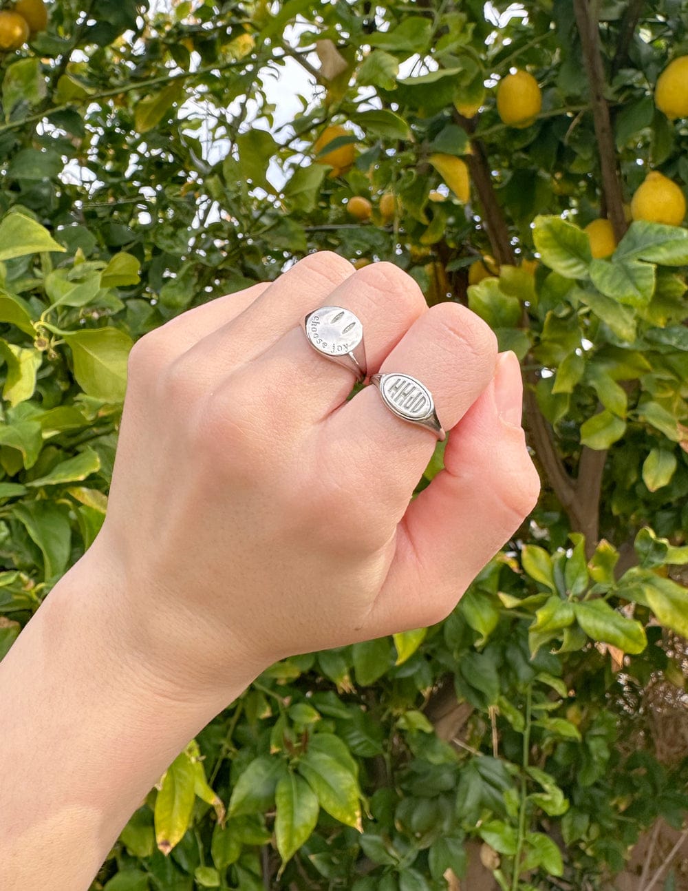 Silver Choose Joy Ring - A-1 Thread Vault