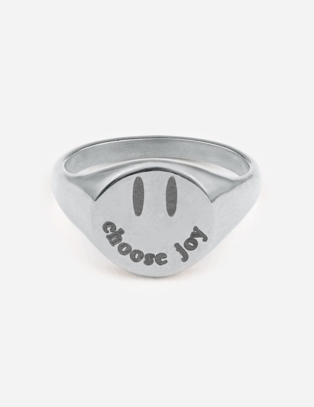 Silver Choose Joy Ring - A-1 Thread Vault