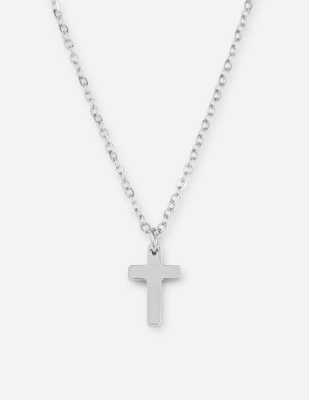 Silver Cross Necklace - A-1 Thread Vault