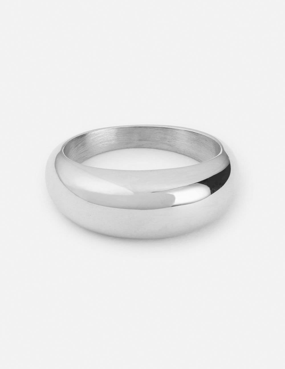 Silver Dome Ring - A-1 Thread Vault