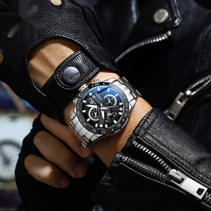 Simple Mens Watch Water-resistant Quartz Watch - A-1 Thread Vault