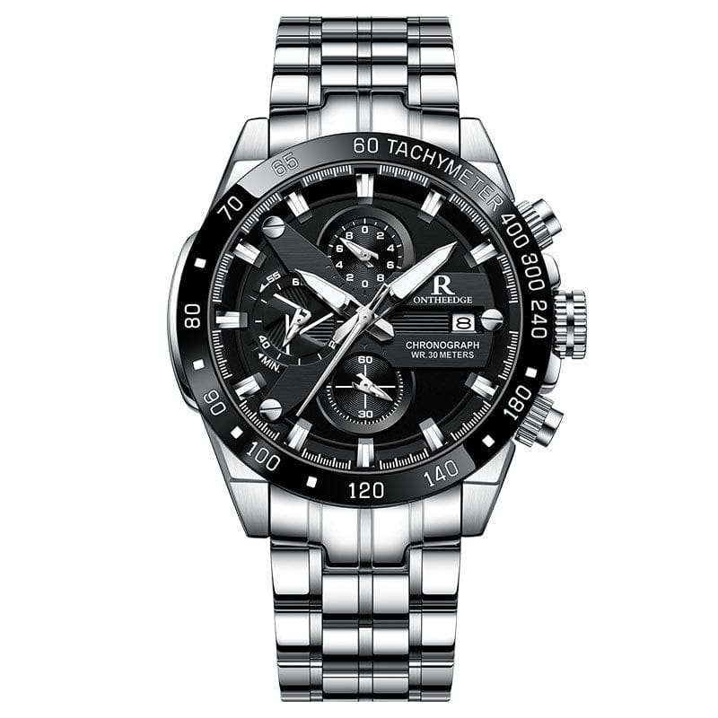 Simple Mens Watch Water-resistant Quartz Watch - A-1 Thread Vault