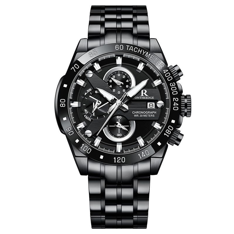Simple Mens Watch Water-resistant Quartz Watch - A-1 Thread Vault