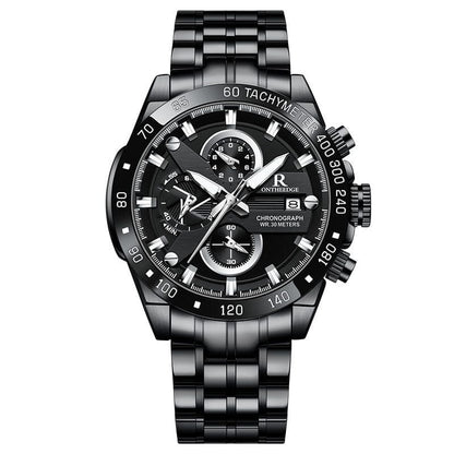 Simple Mens Watch Water-resistant Quartz Watch - A-1 Thread Vault