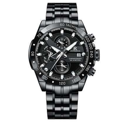 Simple Mens Watch Water-resistant Quartz Watch - A-1 Thread Vault