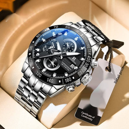Simple Mens Watch Water-resistant Quartz Watch - A-1 Thread Vault