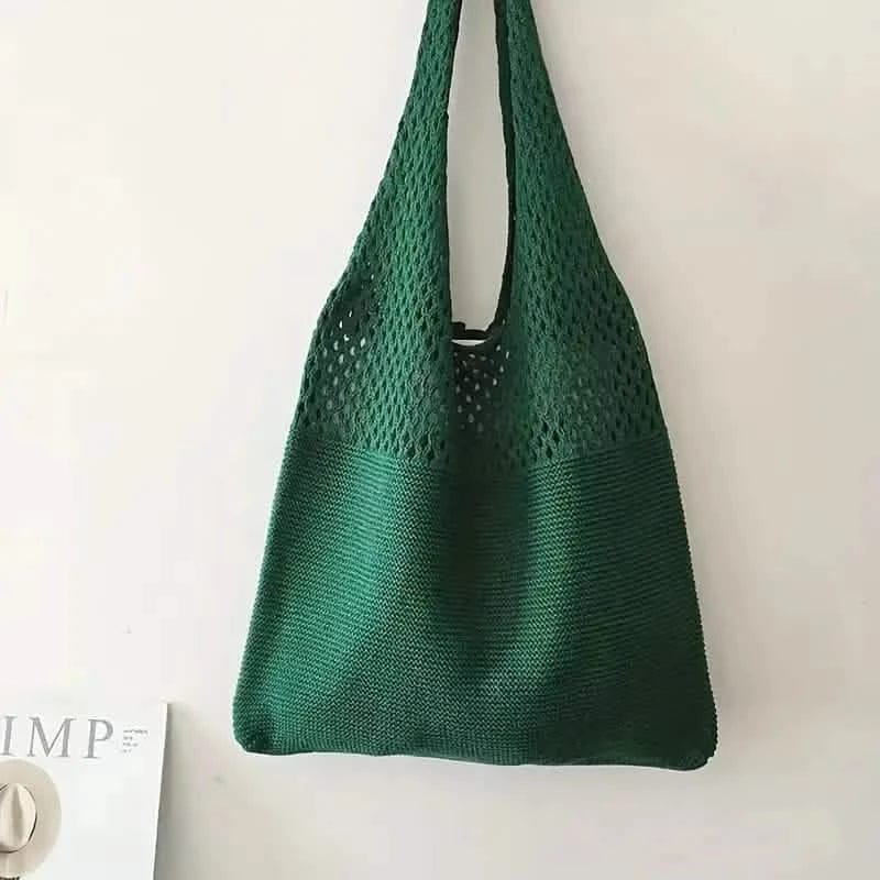 Simple Retro Hollow Crochet Bag - A-1 Thread Vault