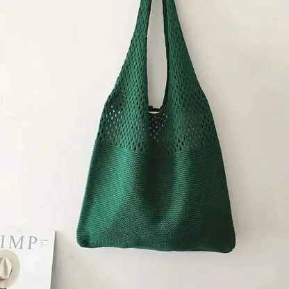 Simple Retro Hollow Crochet Bag - A-1 Thread Vault
